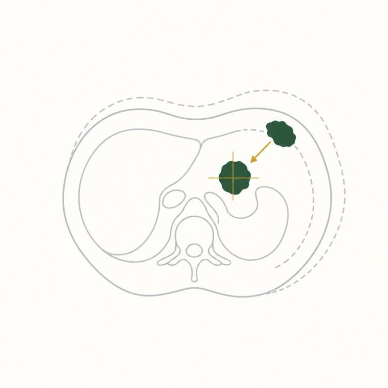 Diagram of image-guided radiation therapy: the planned body position compared with today's, and the correction between them